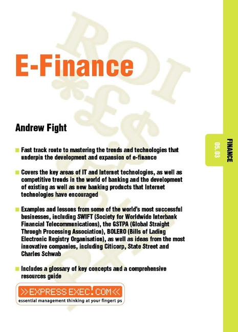 E-Finance: Finance 05.03 (Express Exec) book cover by Andrew Fight