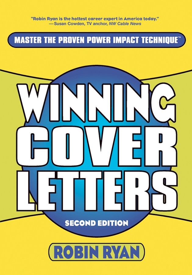 Winning Cover Letters book cover by Robin Ryan