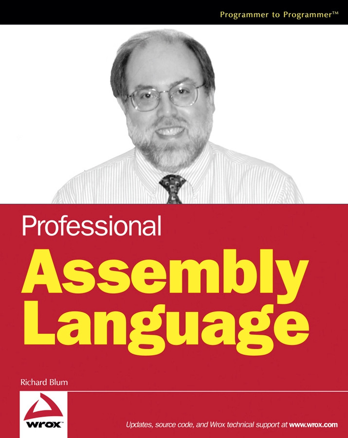 Professional Assembly Language book cover by Richard Blum