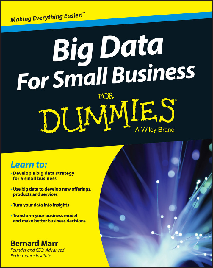 Big Data For Small Business For Dummies book cover by Bernard Marr