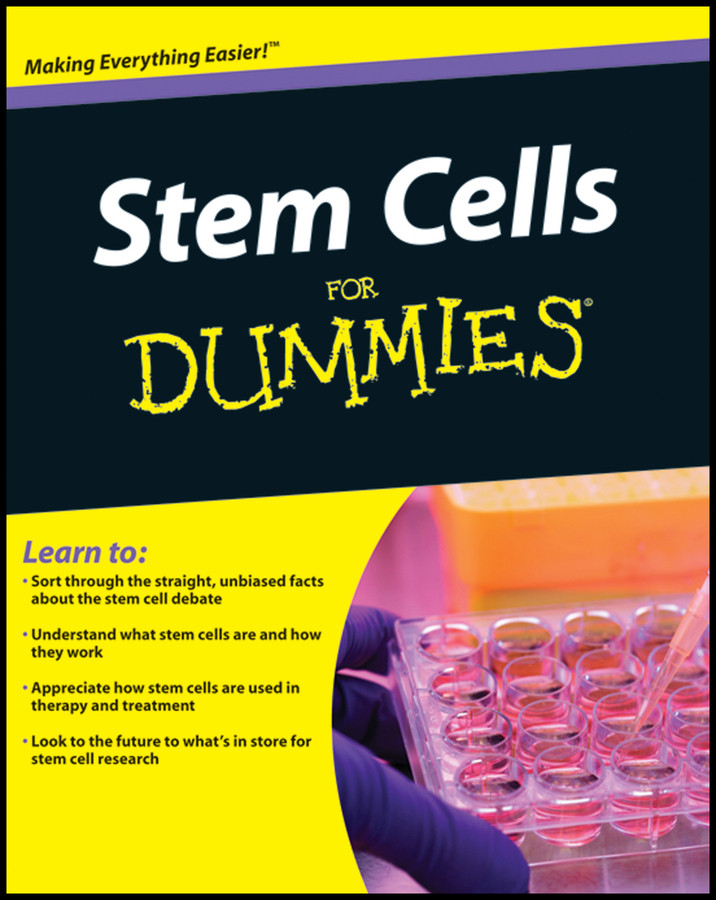 Stem Cells For Dummies book cover by Lawrence S.B. Goldstein, Meg Schneider