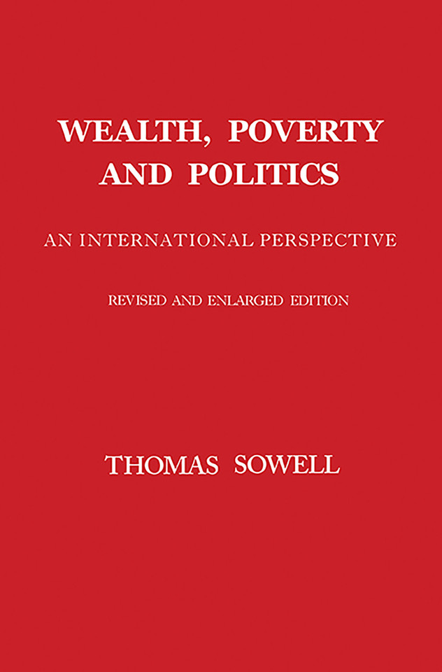Wealth, Poverty and Politics book cover by Thomas Sowell