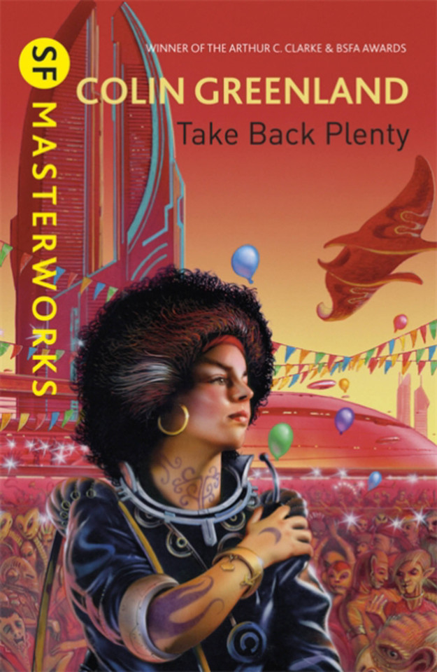 Take Back Plenty book cover by Colin Greenland
