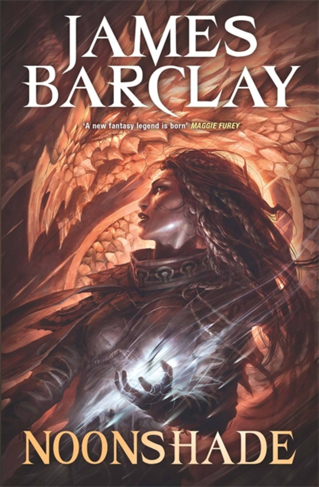 Noonshade: The Chronicles of the Raven 2 (The Chronicles of the Raven #2) book cover by James Barclay