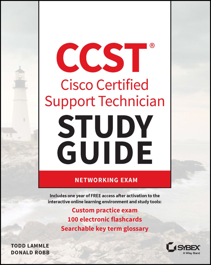 CCST Cisco Certified Support Technician Study Guide: Networking Exam (Sybex Study Guide) book cover by Todd Lammle, Donald Robb