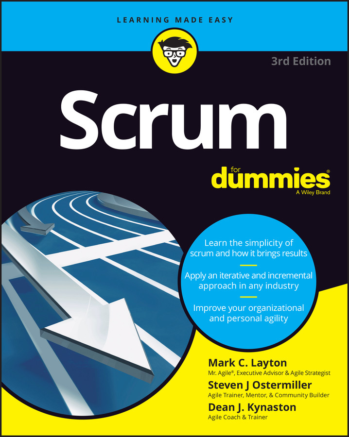 Scrum For Dummies book cover by Mark C. Layton, Steven J. Ostermiller, Dean J. Kynaston
