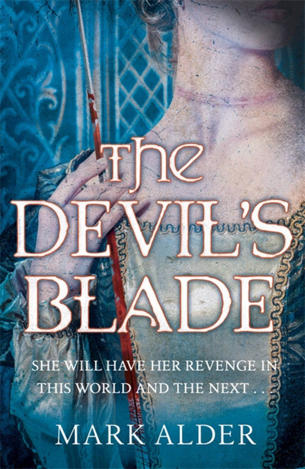 The Devil's Blade book cover by Mark Alder