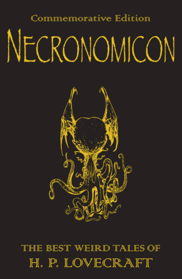Necronomicon book cover by H.P. Lovecraft