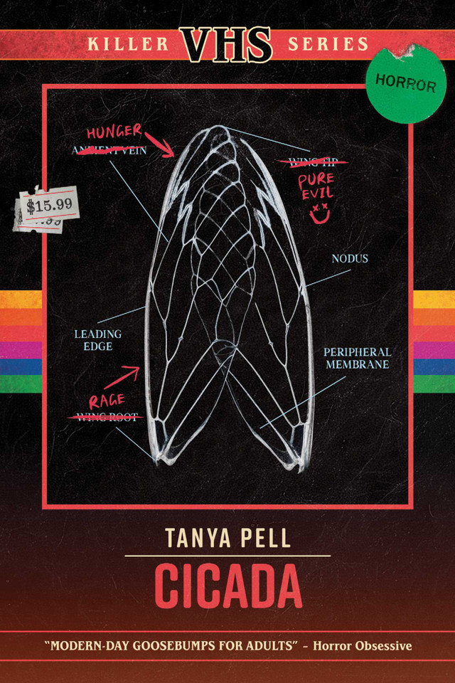 Cicada (Killer VHS Series) book cover by Tanya Pell