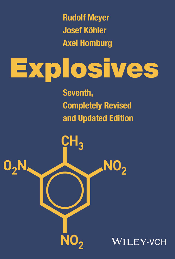 Explosives book cover by Rudolf Meyer, Josef Köhler, Axel Homburg