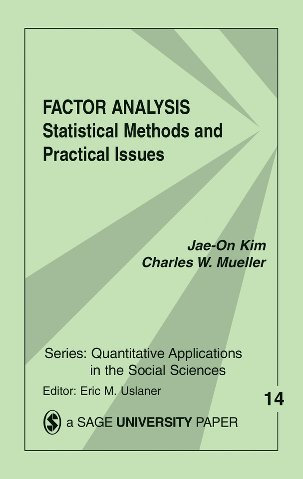 Factor Analysis: Statistical Methods and Practical Issues (Quantitative Applications in the Social Sciences) book cover by Jae-On Kim, Charles W. Mueller