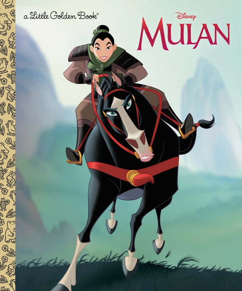 Mulan (Disney Princess) (Little Golden Book) book cover by 