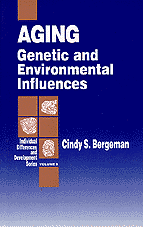 Aging: Genetic and Environmental Influences (Individual Differences and Development) book cover by Cindy S. Bergeman