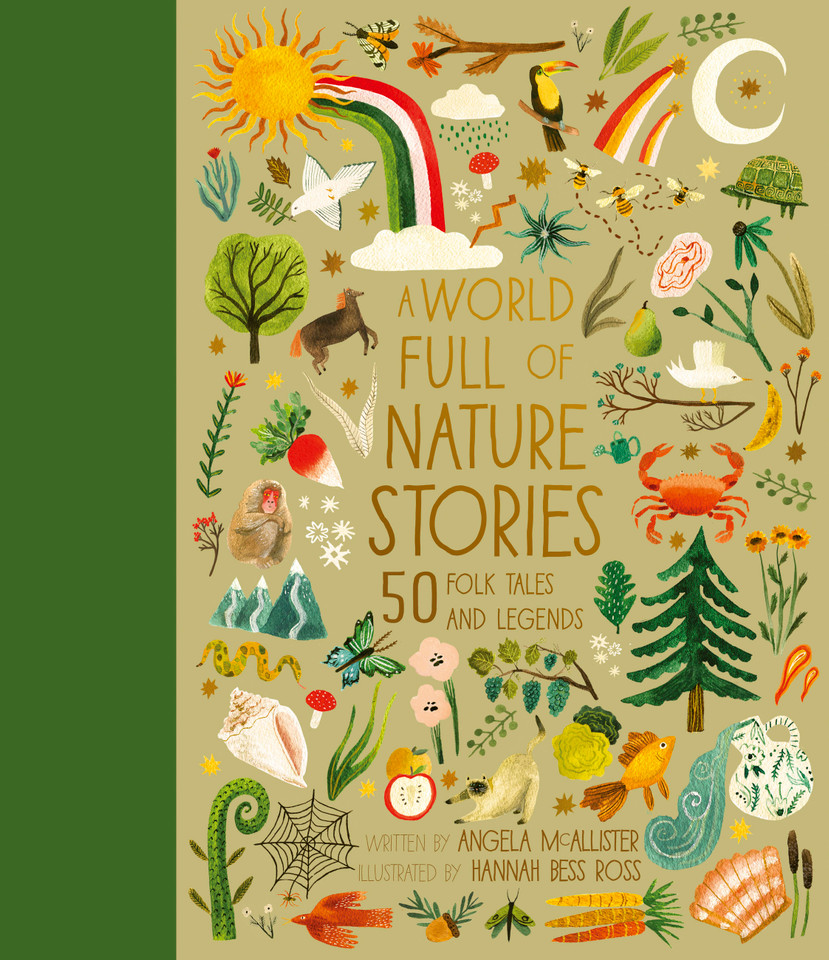 A World Full of Nature Stories: 50 Folk Tales and Legends (World Full of...) book cover by Angela McAllister