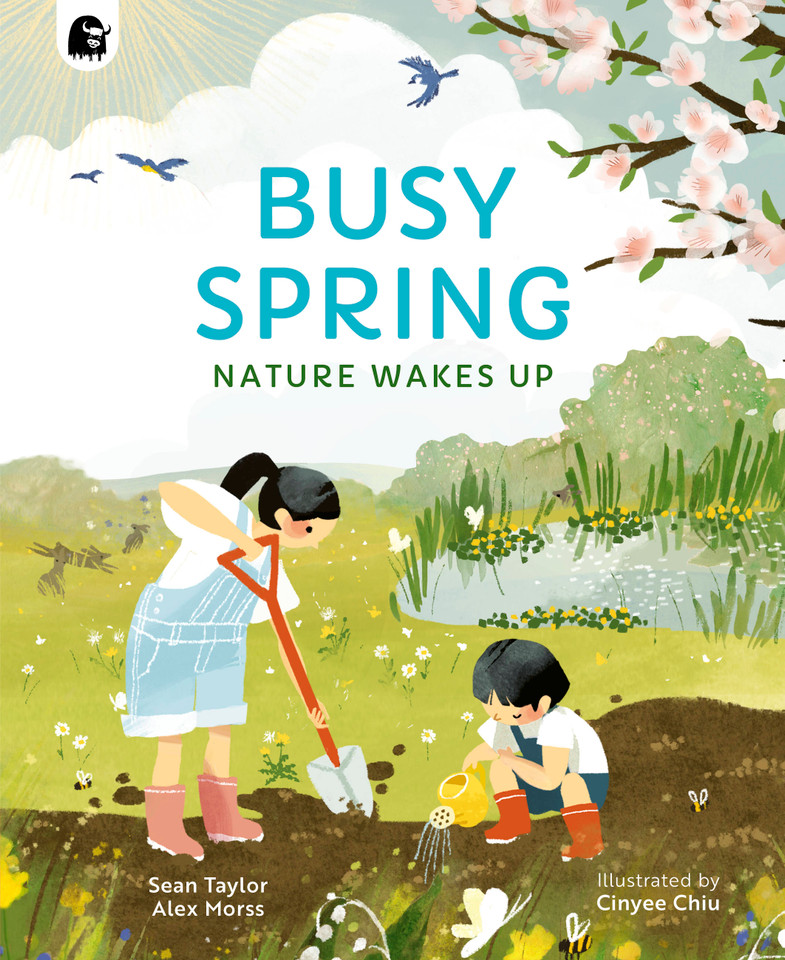 Busy Spring: Nature Wakes Up (Seasons in the wild) book cover by Sean Taylor, Alex Morss