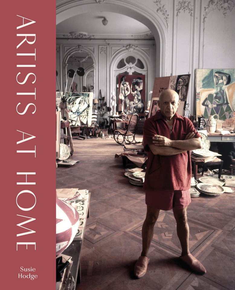 Artists at Home book cover by Susie Hodge