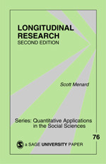 Longitudinal Research (Quantitative Applications in the Social Sciences) book cover by Scott Menard