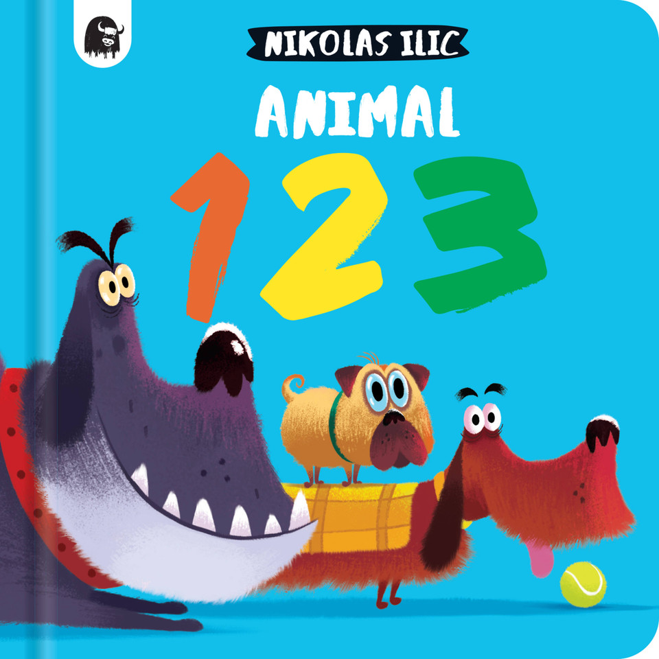 Animal 123 (Nikolas Ilic’s First Concepts) book cover by Nikolas Ilic