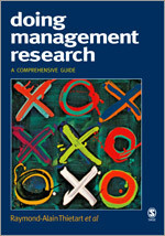 Doing Management Research: A Comprehensive Guide book cover by Raymond-Alain Thietart