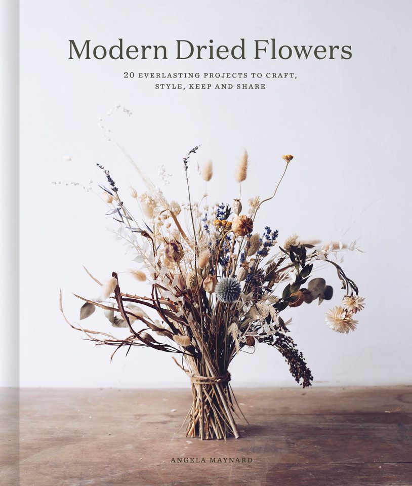 Modern Dried Flowers: 20 everlasting projects to craft, style, keep and share book cover by Angela Maynard