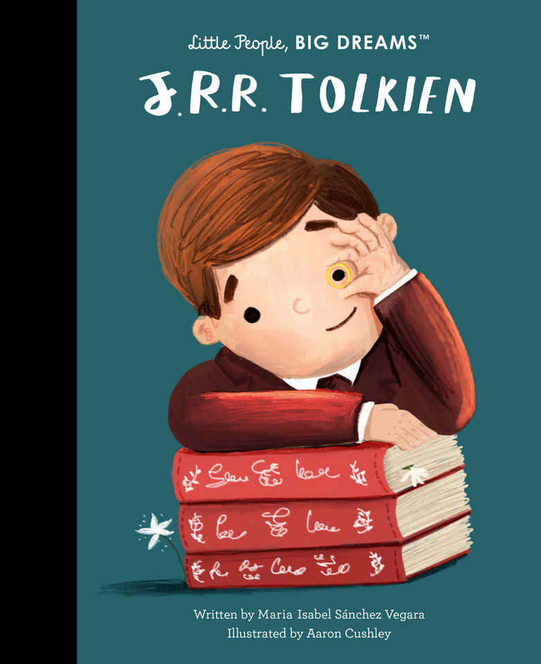 J. R. R. Tolkien (Little People, BIG DREAMS) book cover by Maria Isabel Sanchez Vegara