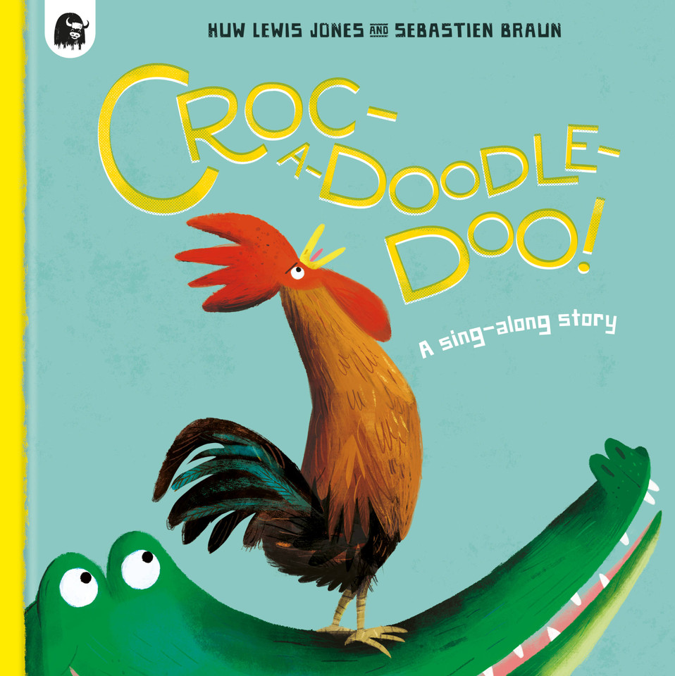 Croc-a-doodle-doo!: A sing-along story book cover by Huw Lewis Jones
