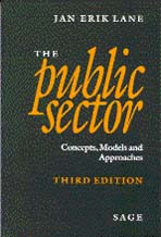 The Public Sector: Concepts, Models and Approaches book cover by Jan-Erik Lane