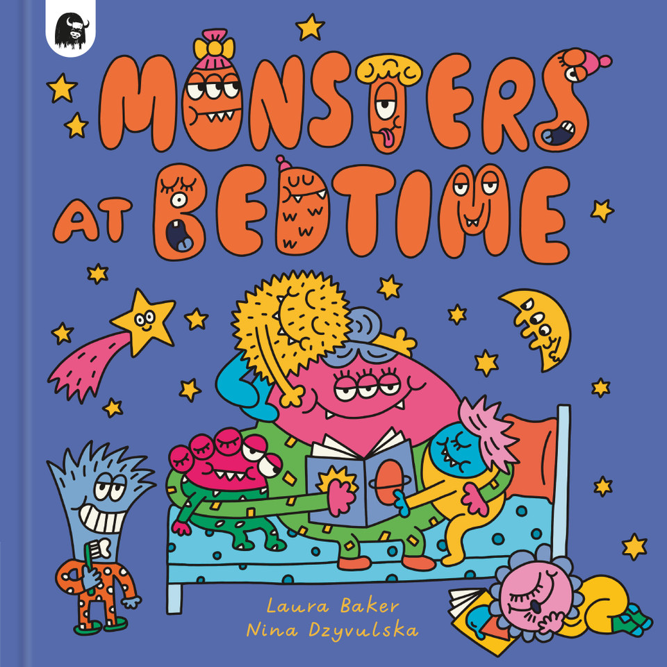 Monsters at Bedtime (Monsters Everywhere) book cover by Laura Baker