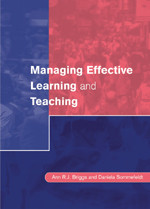 Managing Effective Learning and Teaching (Centre for Educational Leadership and Management) book cover by Ann R J Briggs, Daniela Sommefeldt
