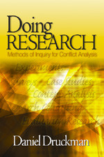 Doing Research: Methods of Inquiry for Conflict Analysis book cover by Daniel Druckman