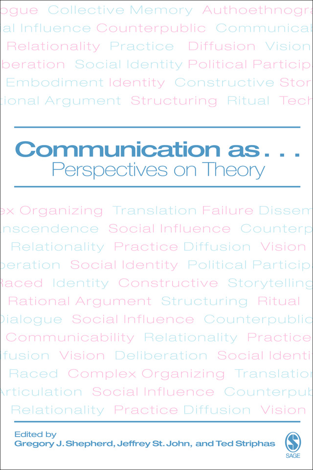 Communication as ...: Perspectives on Theory book cover by 