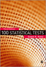 100 Statistical Tests book cover by Gopal K Kanji