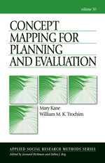 Concept Mapping for Planning and Evaluation (Applied Social Research Methods) book cover by Mary Kane, William M. K. Trochim