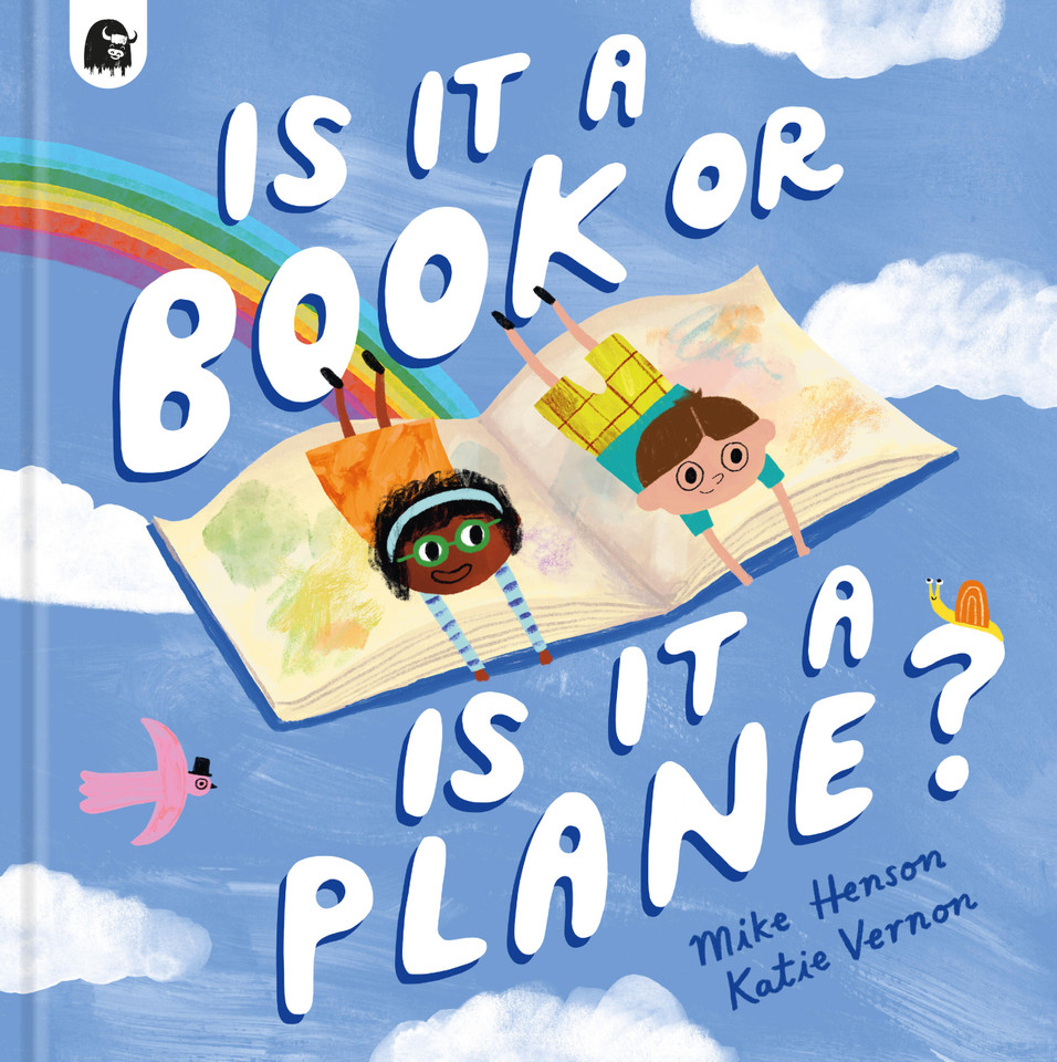 Is it a Book or is it a Plane? book cover by Mike Henson