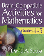 Brain-Compatible Activities for Mathematics, Grades 4-5 book cover by 