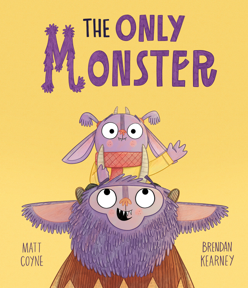 The Only Monster book cover by Matt Coyne