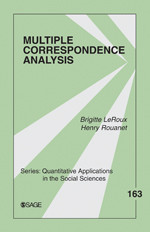 Multiple Correspondence Analysis (Quantitative Applications in the Social Sciences) book cover by Brigitte Le Roux, Henry Rouanet