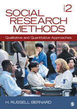 Social Research Methods: Qualitative and Quantitative Approaches book cover by H. Russell Bernard