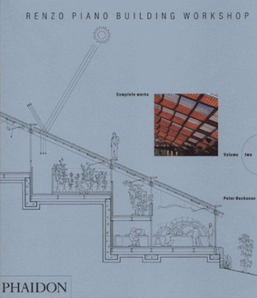 Renzo Piano Building Workshop: Complete Works (Volume 2) book cover by Peter Buchanan