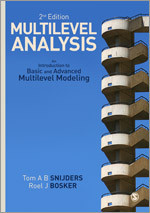 Multilevel Analysis: An Introduction to Basic and Advanced Multilevel Modeling book cover by Tom A B Snijders, Roel J Bosker