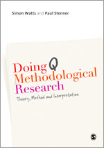 Doing Q Methodological Research: Theory, Method & Interpretation book cover by Simon Watts, Paul Stenner