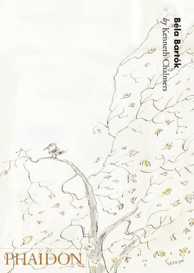 Béla Bartók book cover by Kenneth Chalmers