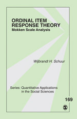 Ordinal Item Response Theory: Mokken Scale Analysis (Quantitative Applications in the Social Sciences) book cover by Wijbrandt H. van Schuur