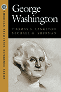 George Washington (American Pres Reference Series) book cover by Thomas Langston, Michael G. Sherman