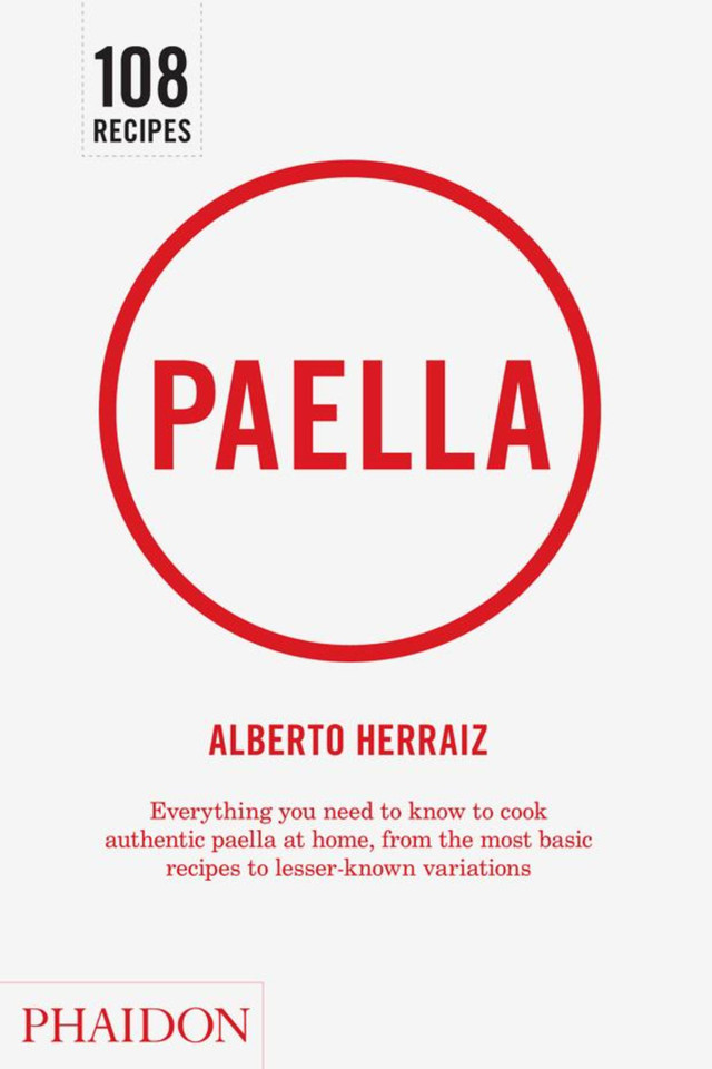 Paella book cover by Alberto Herraiz