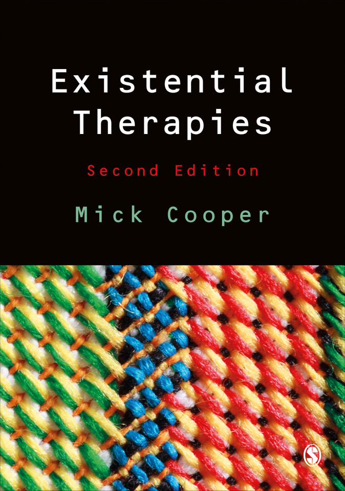 Existential Therapies book cover by Mick Cooper