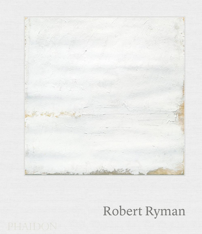 Robert Ryman book cover by Vittorio Colaizzi