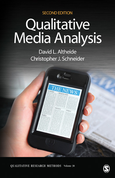 Qualitative Media Analysis (Qualitative Research Methods) book cover by David L. Altheide, Christopher J. Schneider