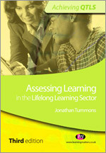 Assessing Learning in the Lifelong Learning Sector (Achieving QTLS Series) book cover by Jonathan Tummons