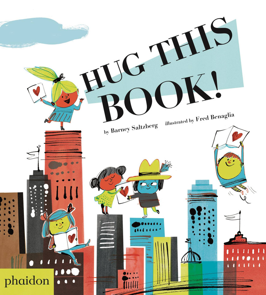 Hug This Book! book cover by Barney Saltzberg
